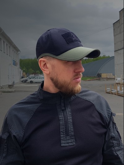 Бейсболка тактическая (ADAPTIVE BLACK/OLIVE)