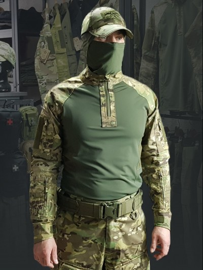 Тактическая рубашка (XT-01 COMBAT SHIRT) MULTICAM